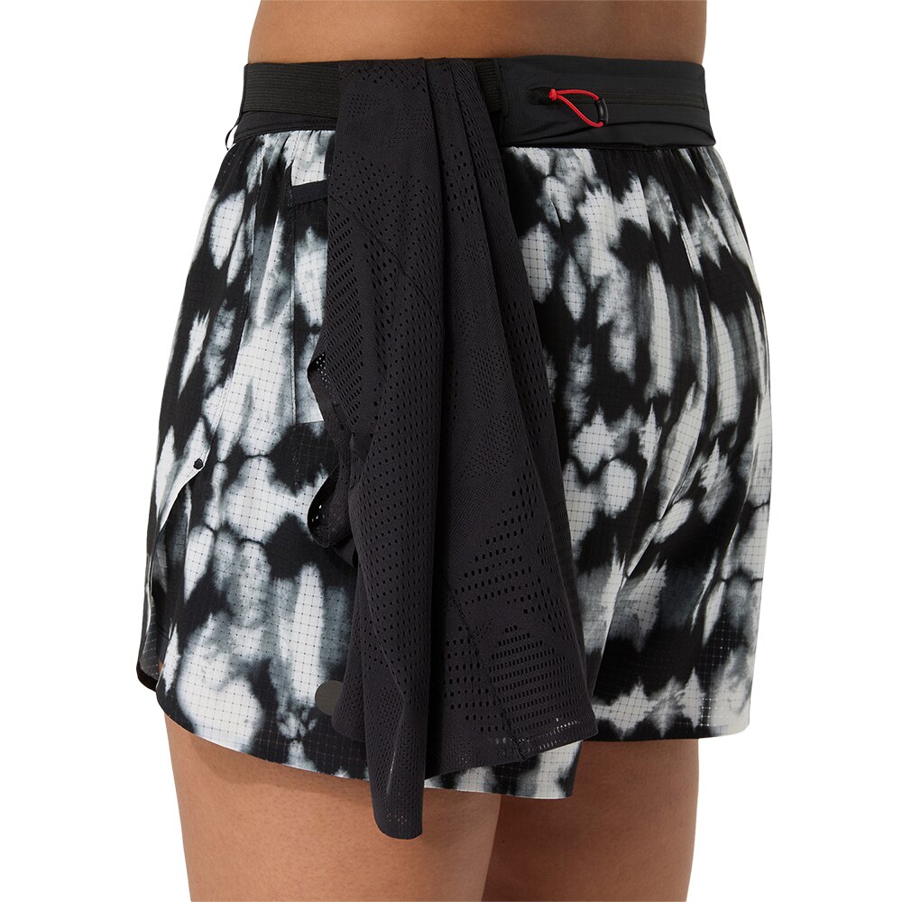 Asics Limited Series Metarun Split Løpeshorts Dame Sort/Hvit