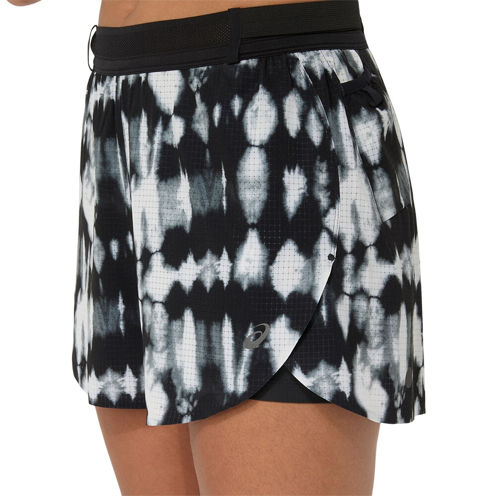 Asics Limited Series Metarun Split Løpeshorts Dame Sort/Hvit