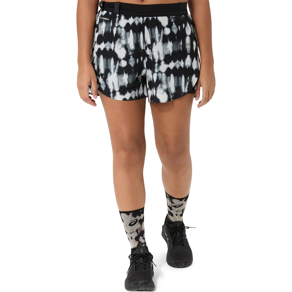 Asics Limited Series Metarun Split Løpeshorts Dame Sort/Hvit