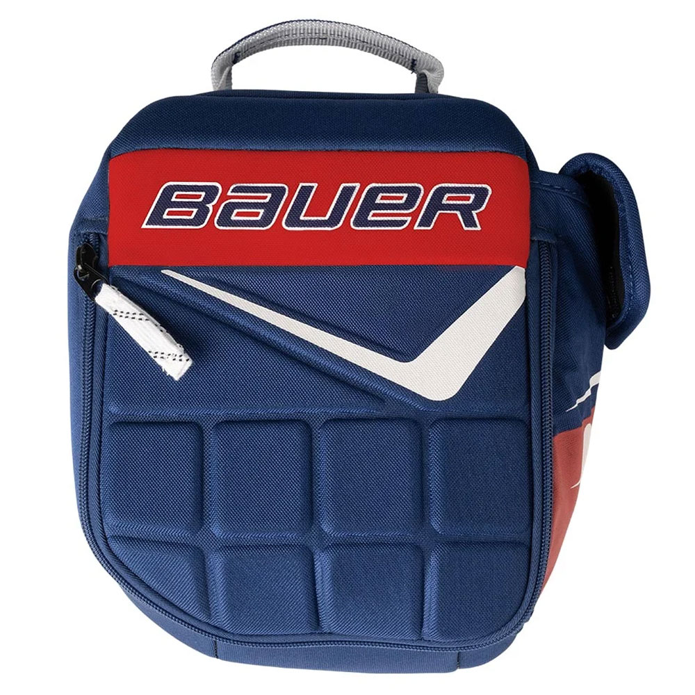 Bauer Lunchboks Blå/Rød