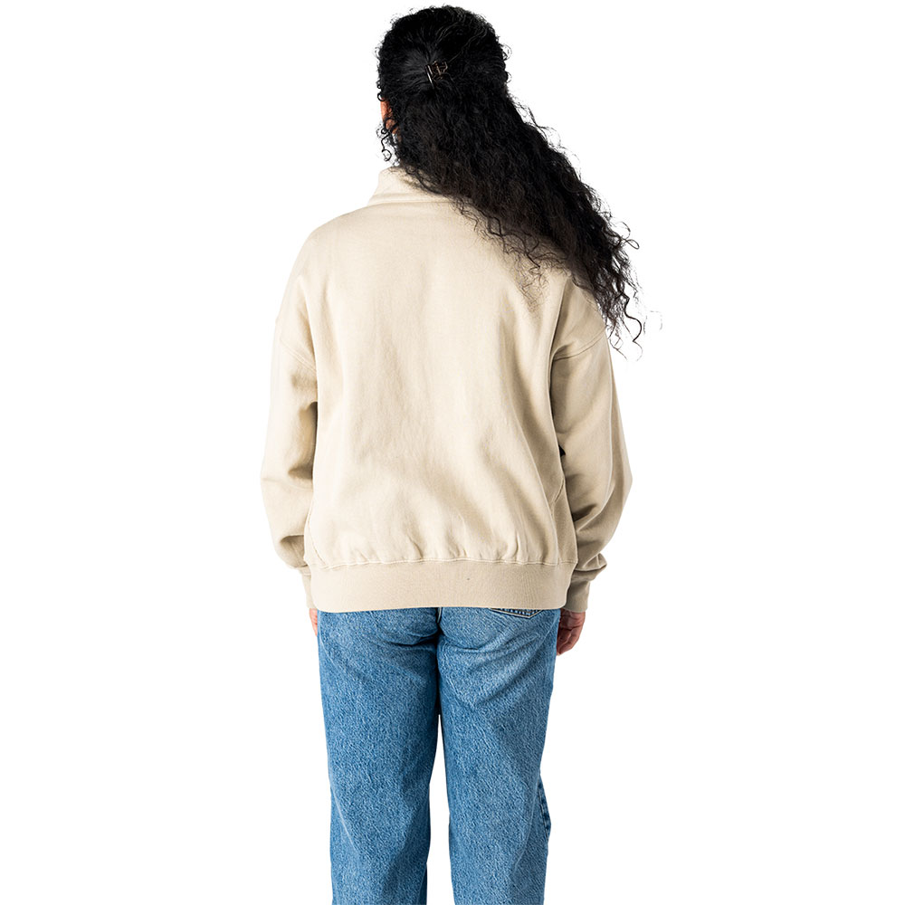 Bauer 1/4 Zip Dame Genser Beige