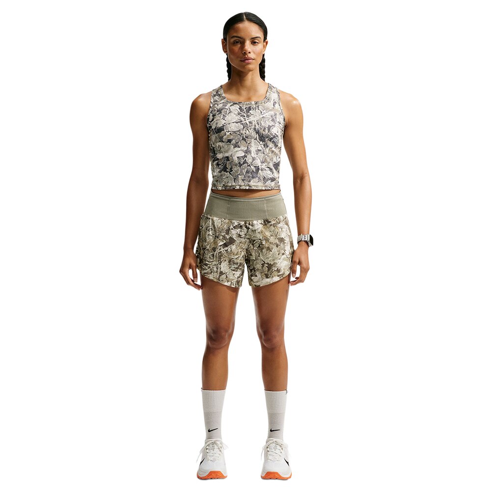 Nike ACG Chamo Camo Singlet Dame Grønn