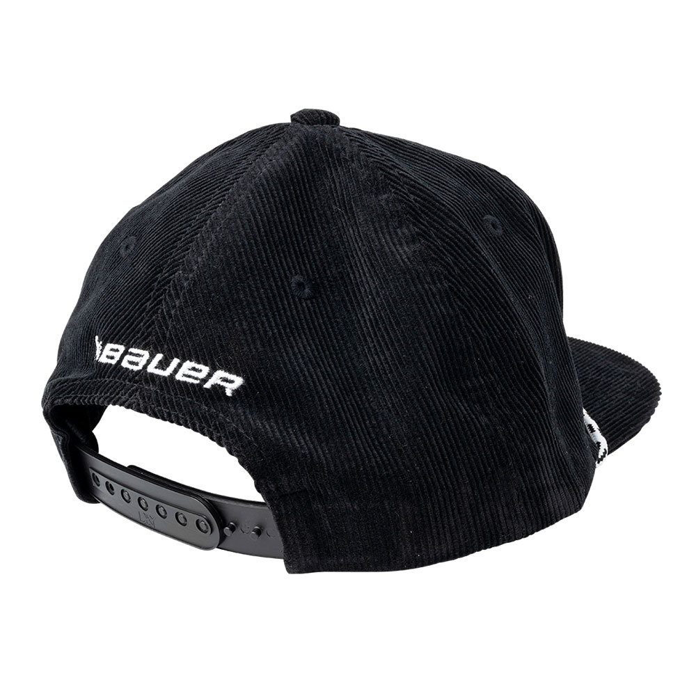 Bauer Corduroy Snapback Cap Svart