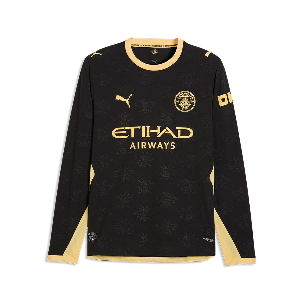 Puma Manchester City Authentic Langermet Fotballdrakt 26/27 Borte