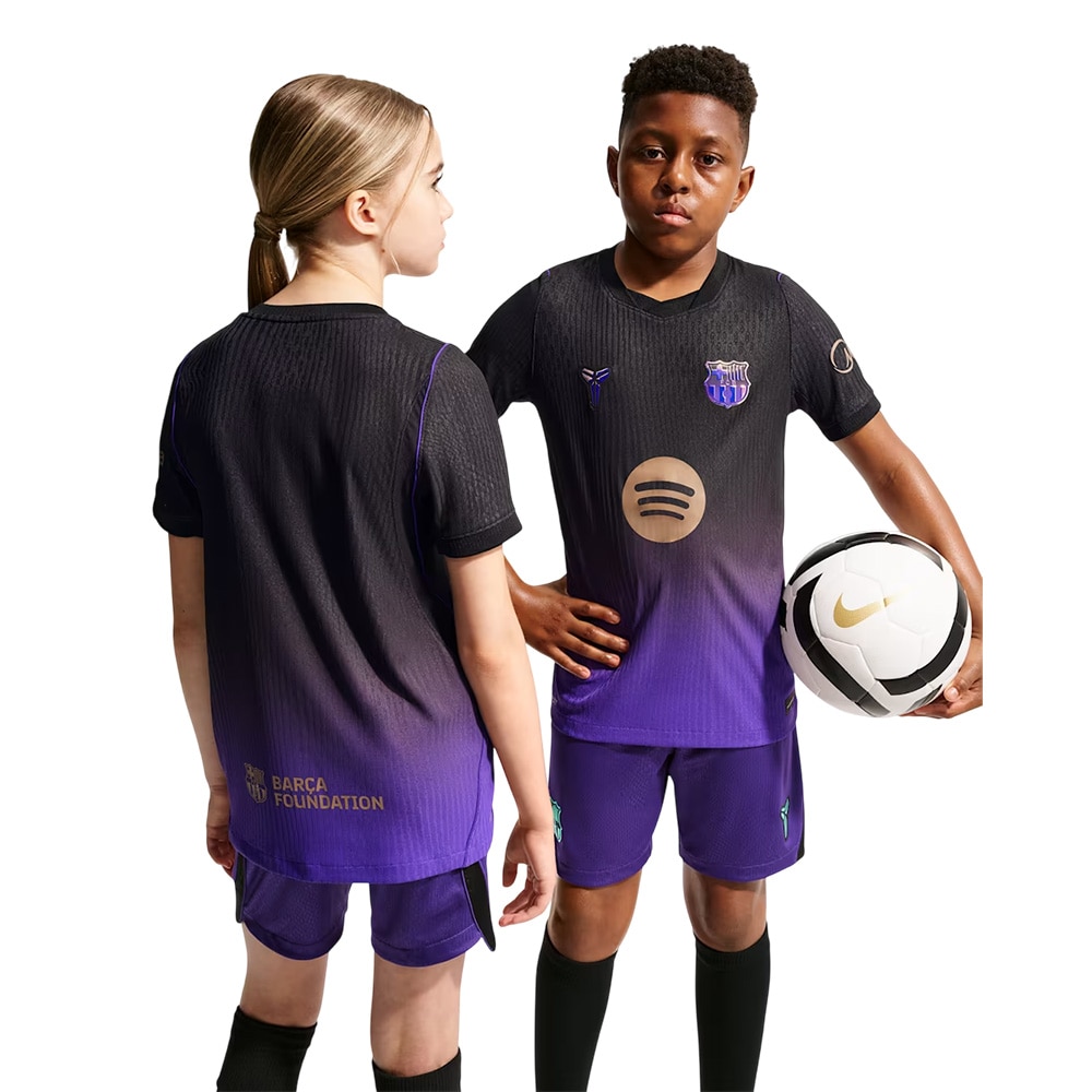 Nike FC Barcelona x Kobe Aero-FIT Match Fotballdrakt 26/27 Barn Borte