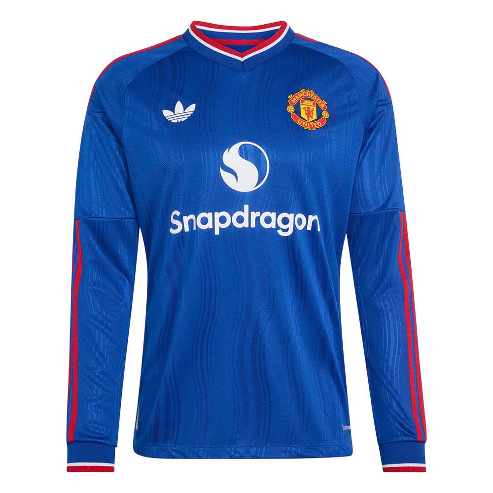 Adidas Manchester United Authentic Langermet Fotballdrakt 26/27 Borte