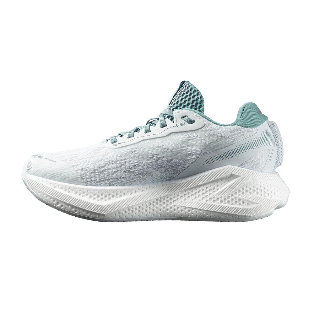 Salomon Aero Glide 4 Løpesko Dame Hvit/Blå