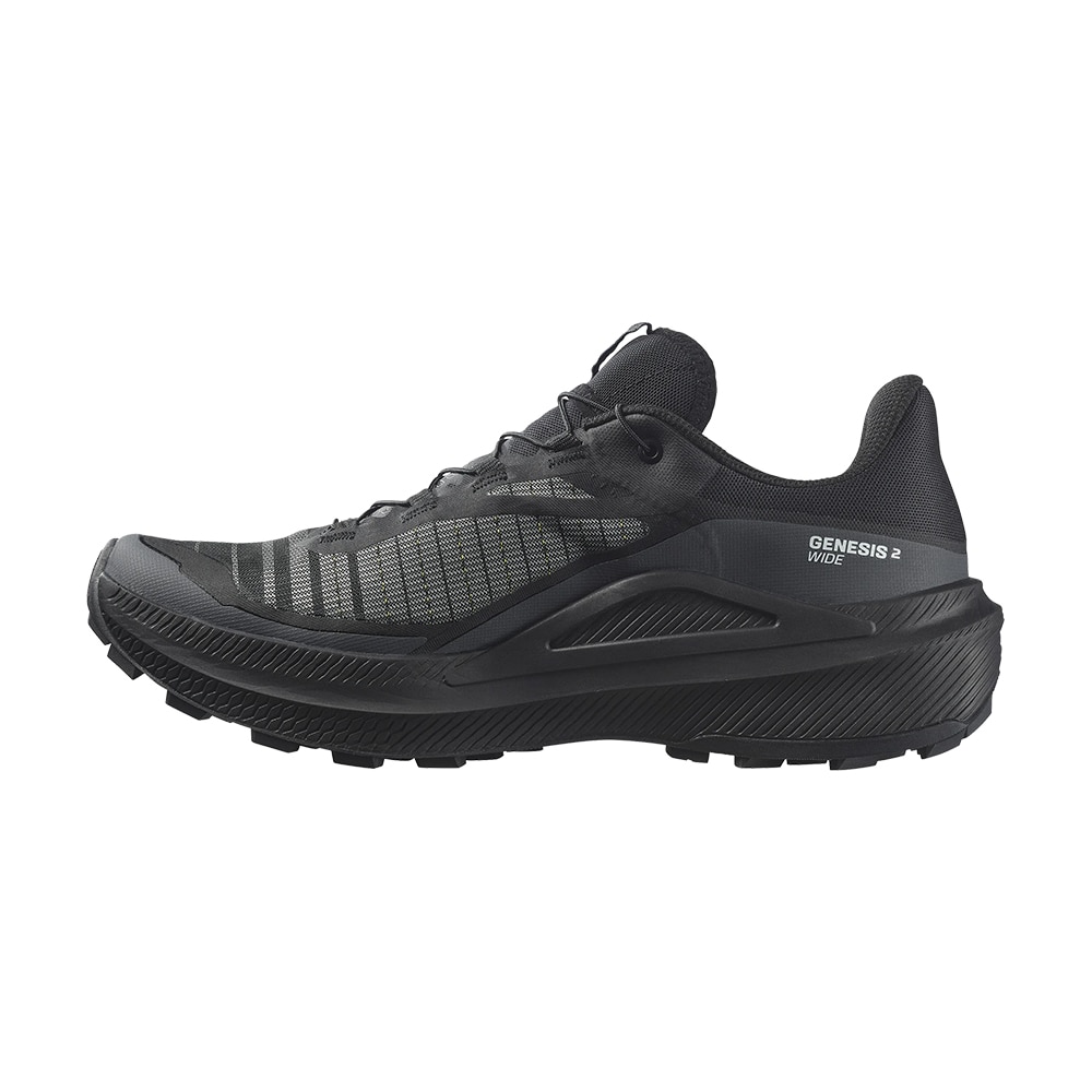 Salomon Genesis 2 Wide Løpesko Sort