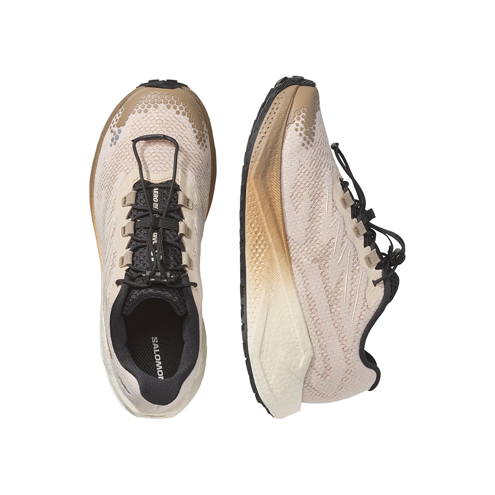 Salomon Aero Blaze 4 Grvl Løpesko Dame Beige