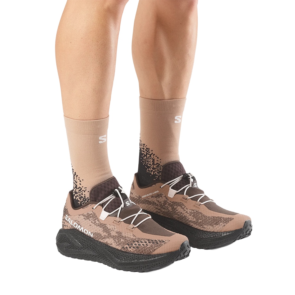 Salomon Aero Glide 4 GRVL Løpesko Herre Beige/Brun/Sort