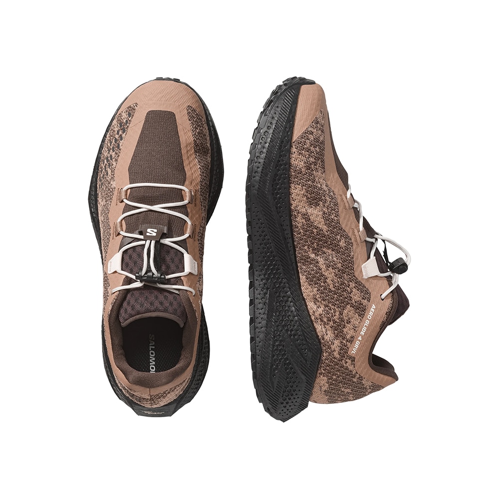 Salomon Aero Glide 4 GRVL Løpesko Herre Beige/Brun/Sort