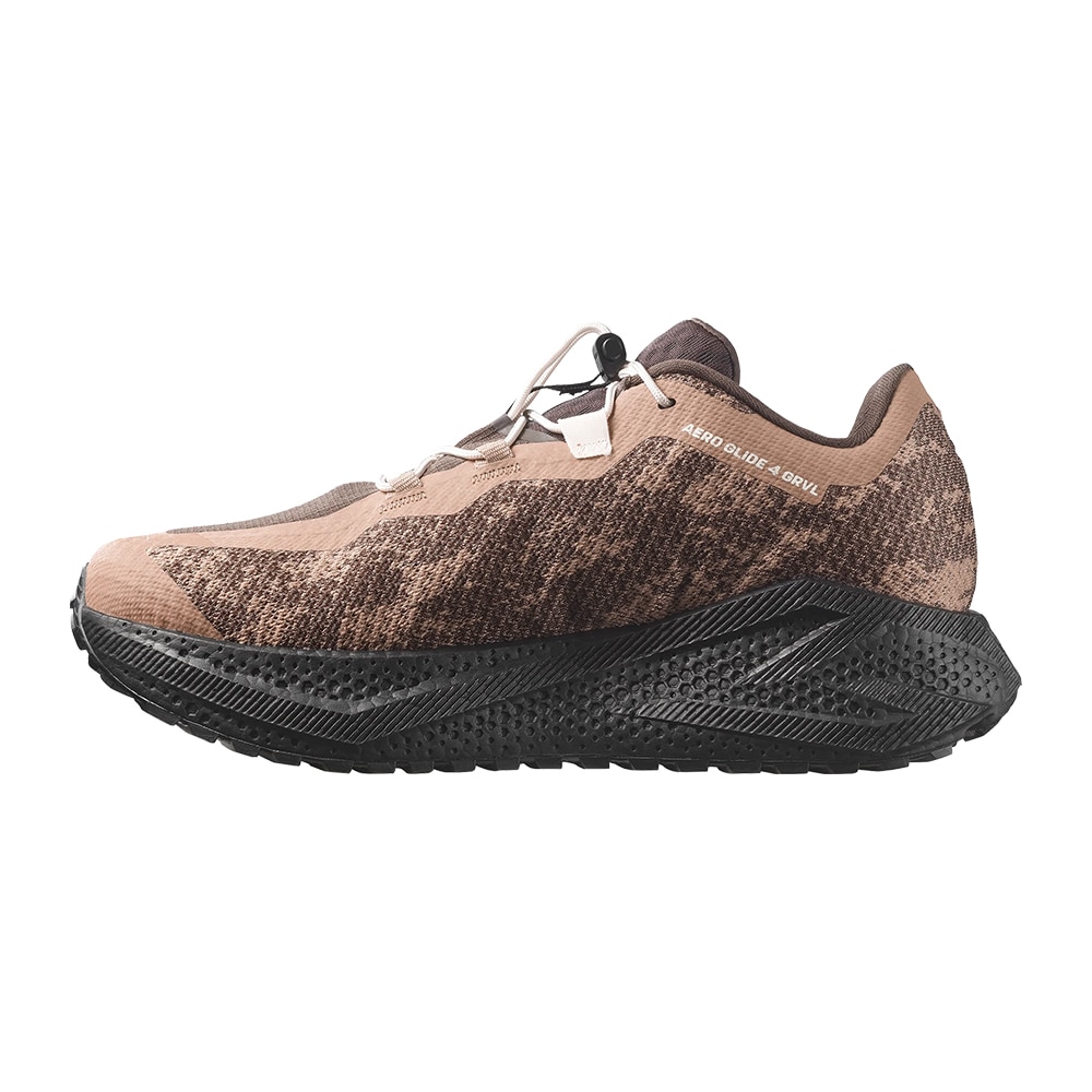 Salomon Aero Glide 4 GRVL Løpesko Herre Beige/Brun/Sort