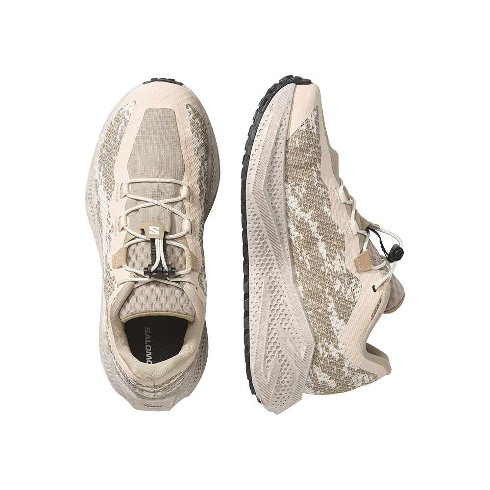 Salomon Aero Glide 4 GRVL Løpesko Dame Hvit/Beige