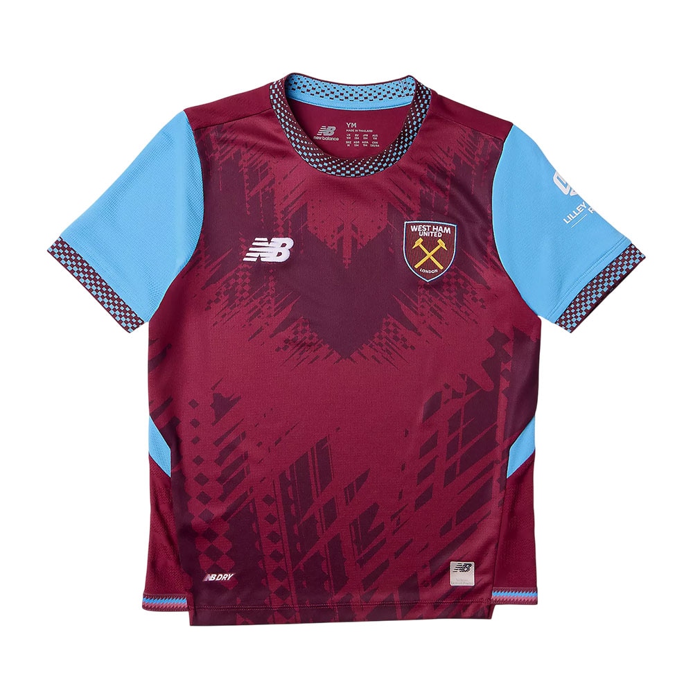 New Balance West Ham Fotballdrakt 26/27 Barn Hjemme