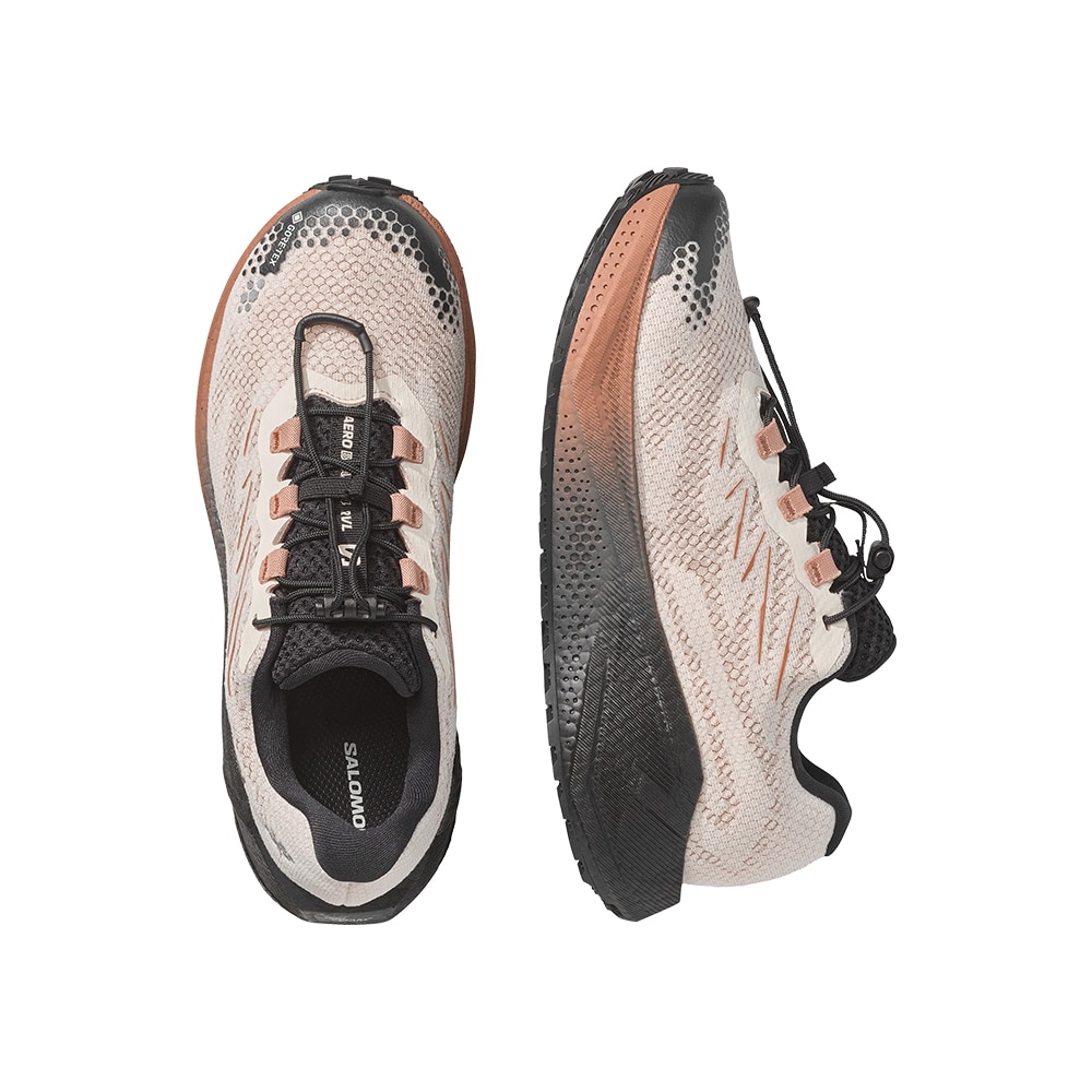 Salomon Aero Blaze 4 GRVL GTX Løpesko Dame Beige/Sort/Brun