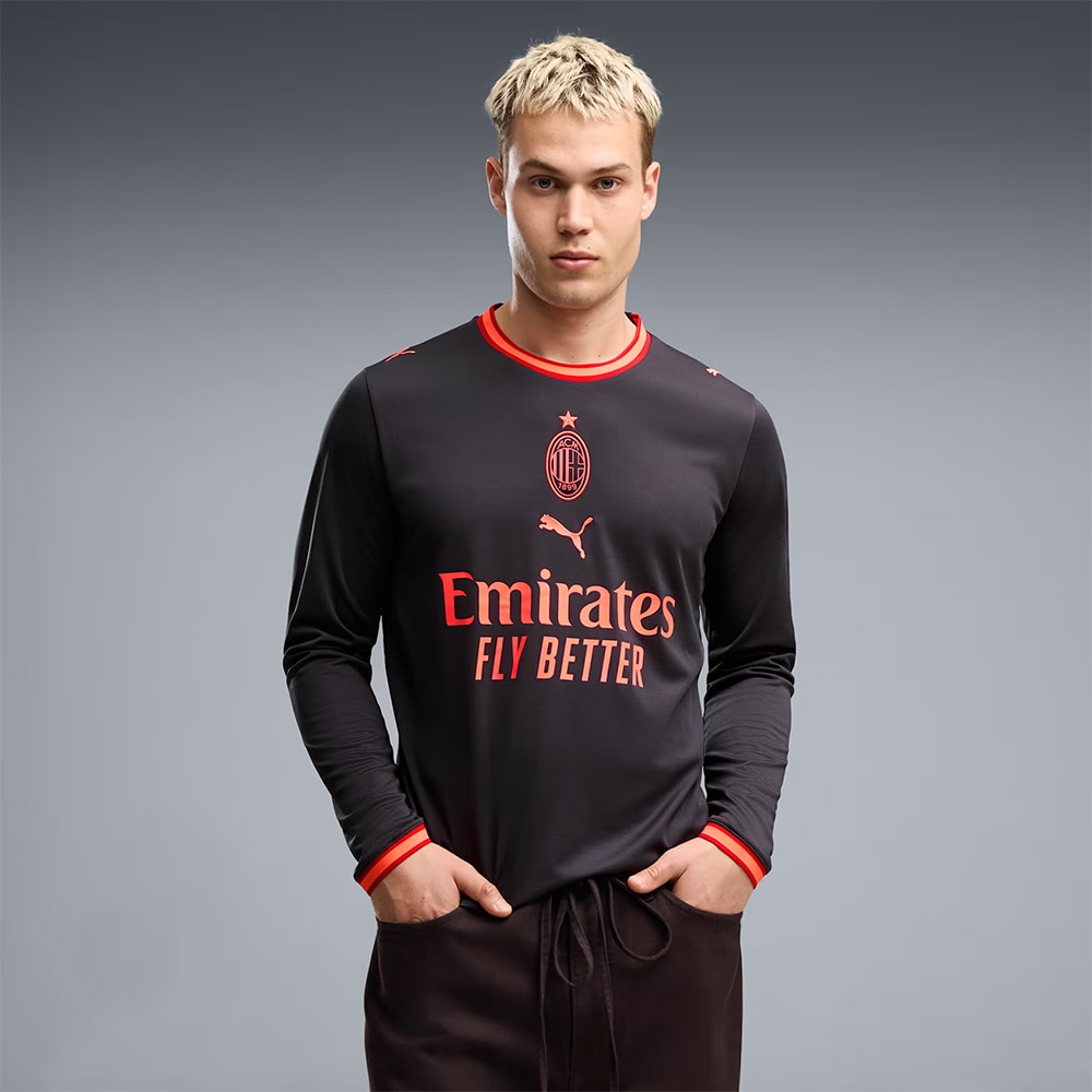 Puma AC Milan Langermet Fotballdrakt 26/27 Tredje