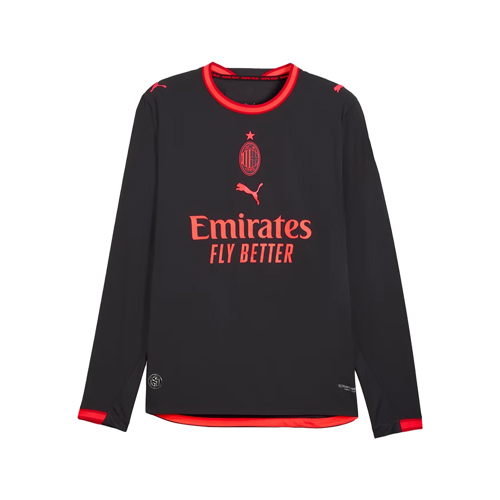 Puma AC Milan Authentic Langermet Fotballdrakt 26/27 Tredje