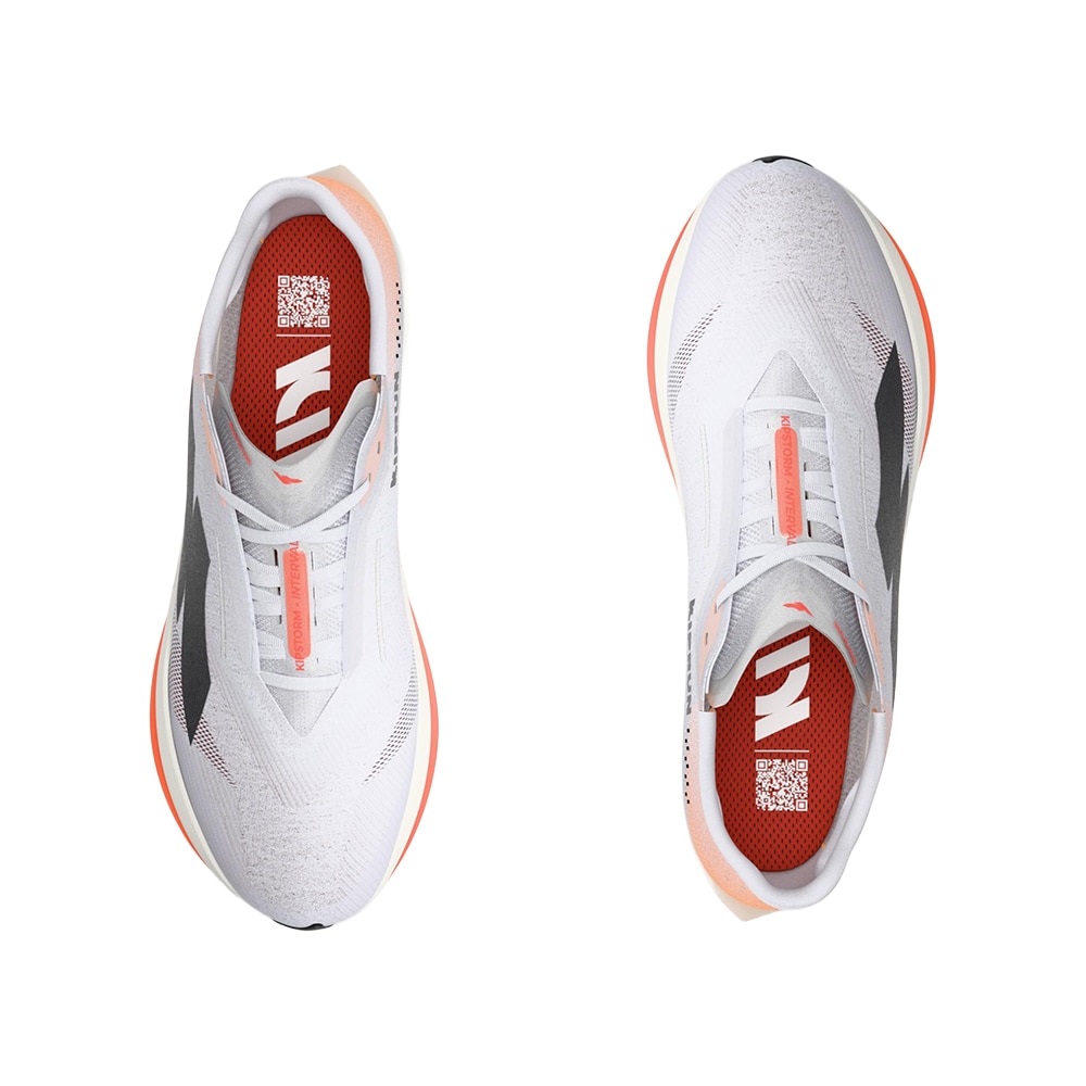 Kiprun Kipstorm Interval Løpesko Herre Beige/Hvit/Oransje