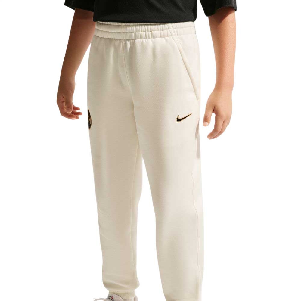 Nike Mbappé Club Fleece Fritidsbukse Barn Beige/Gull