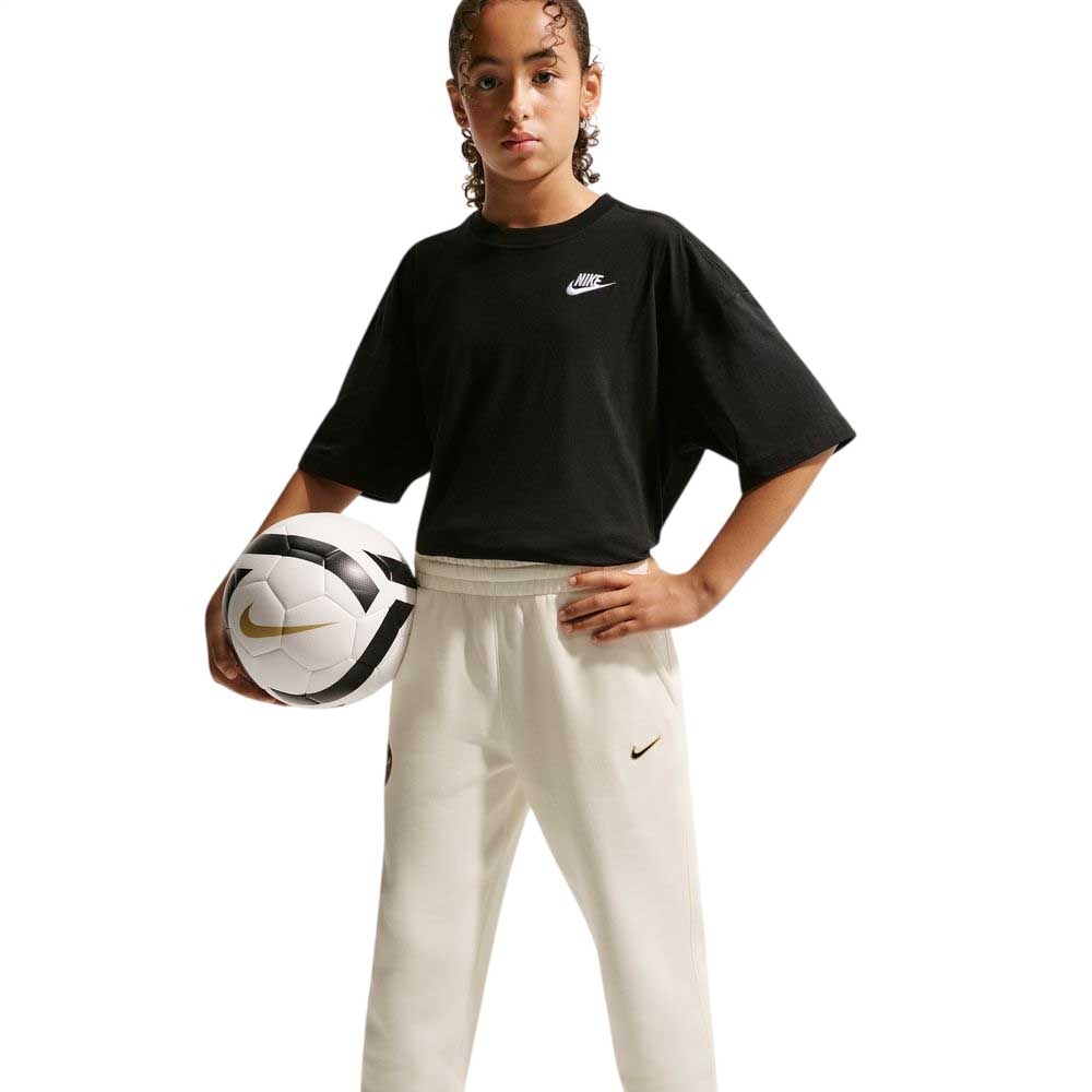 Nike Mbappé Club Fleece Fritidsbukse Barn Beige/Gull