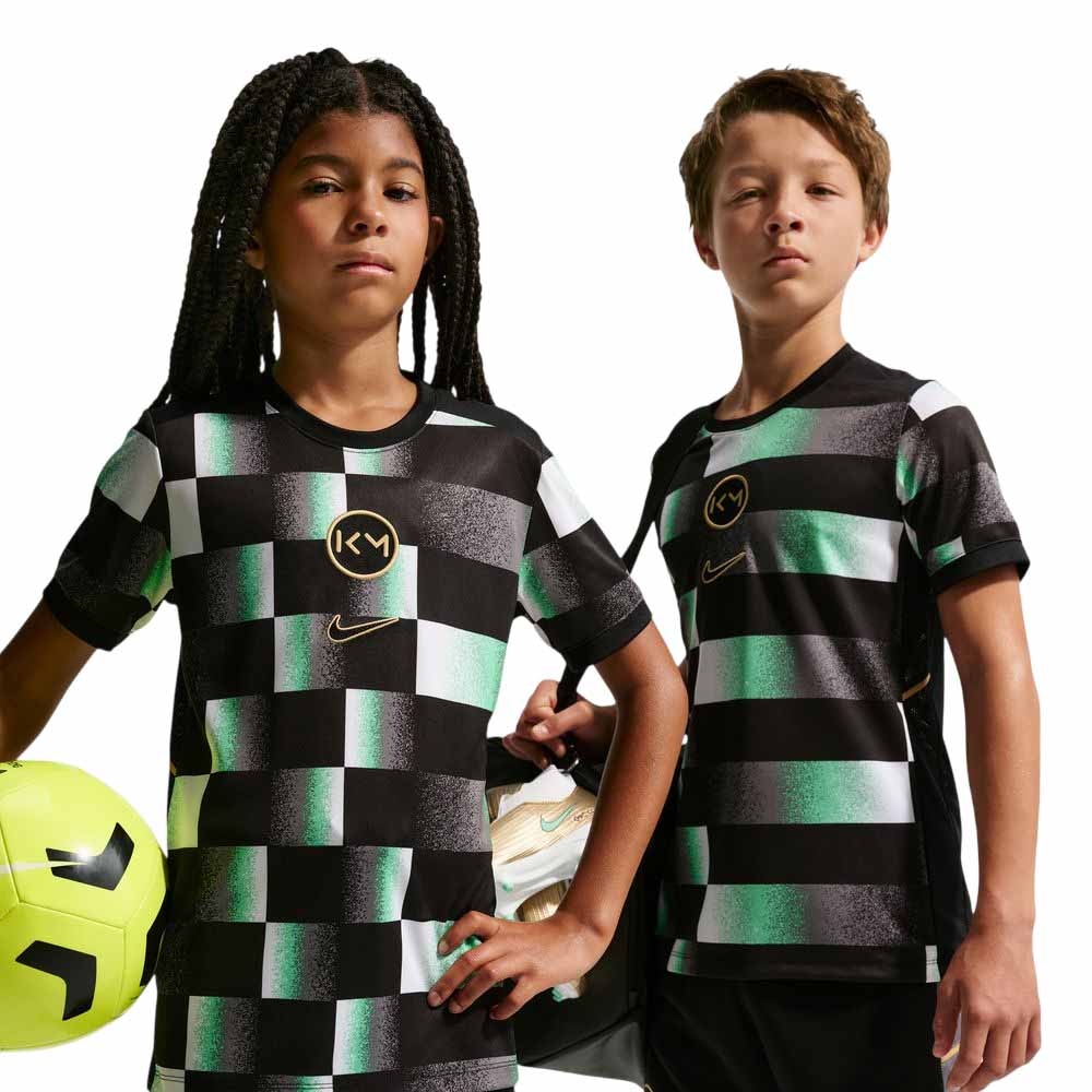 Nike Mbappé Dri-FIT Academy 25 Treningstrøye Barn Sort/Grønn