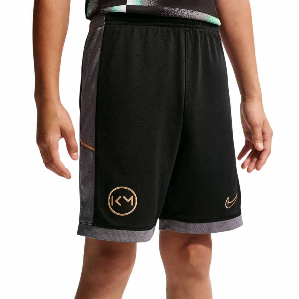Nike Mbappé Dri-FIT Academy 25 Treningsshorts Barn Sort/Gull