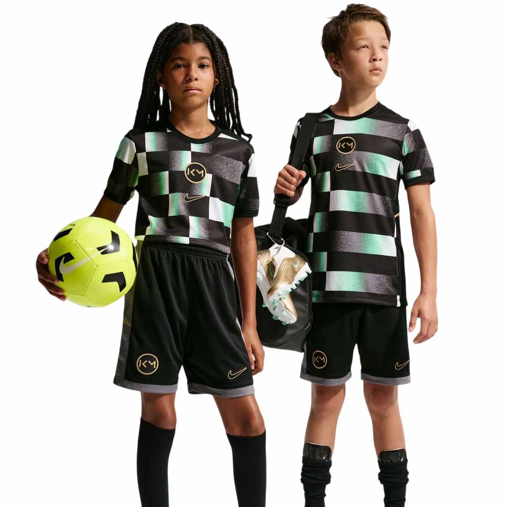 Nike Mbappé Dri-FIT Academy 25 Treningsshorts Barn Sort/Gull