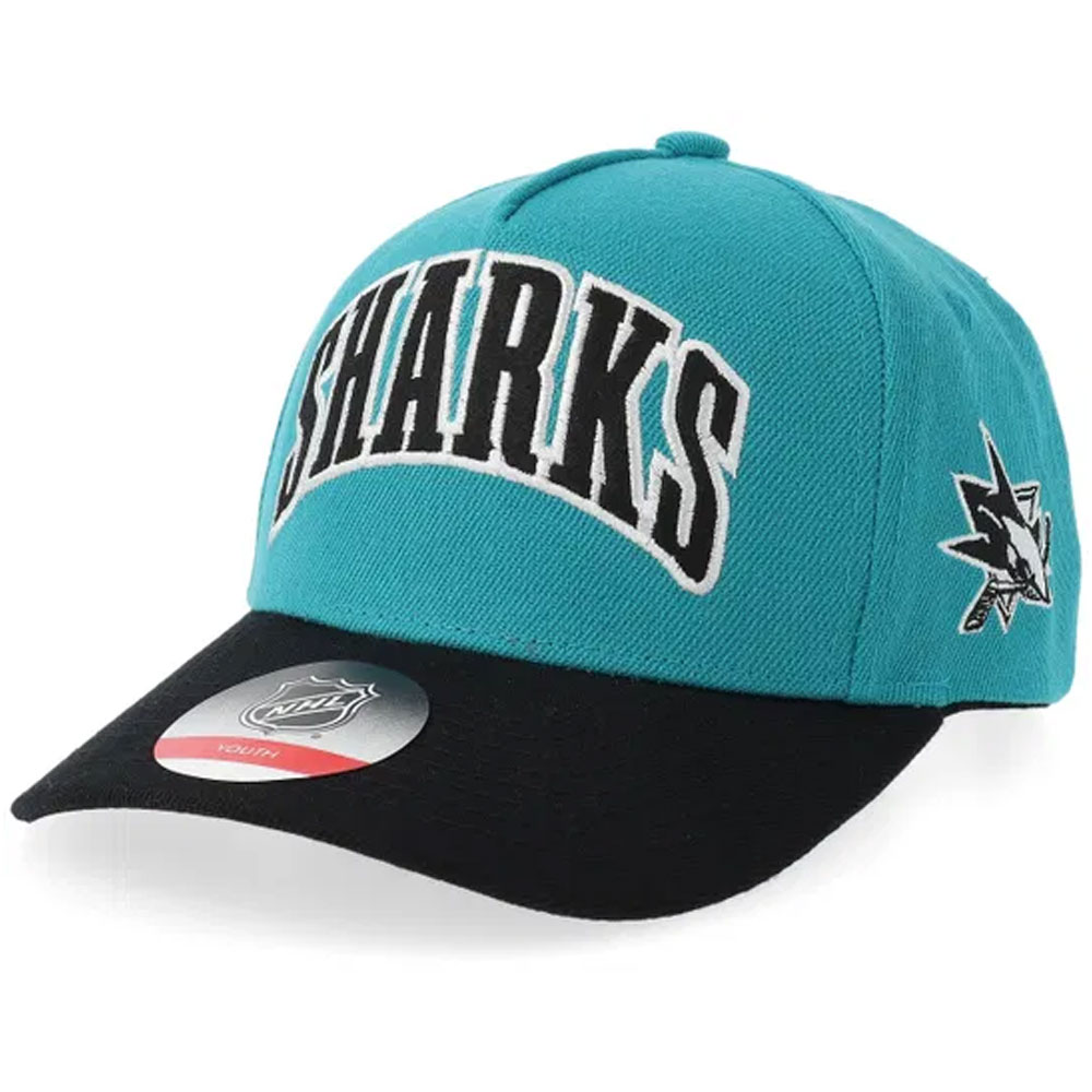 Outerstuff Pro Pinch Barn Cap San Jose Sharks