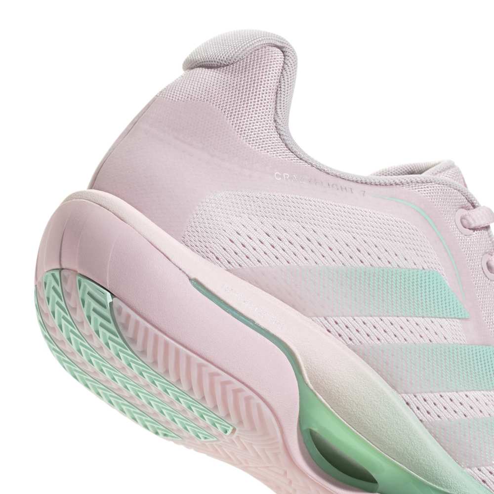 Adidas Crazyflight 7 Håndballsko Dame Rosa/Grønn/Sølv