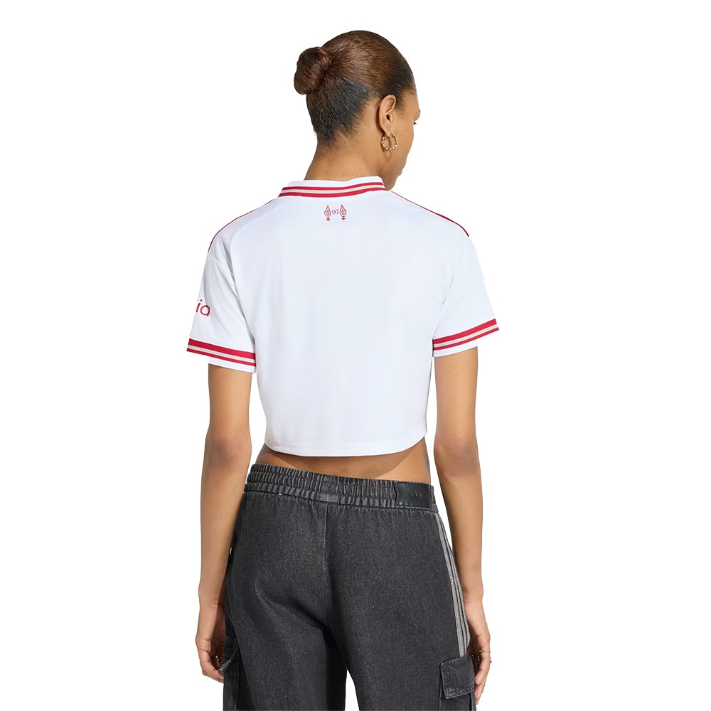 Adidas Liverpool FC Cropped Fotballdrakt 26/27 Dame Borte
