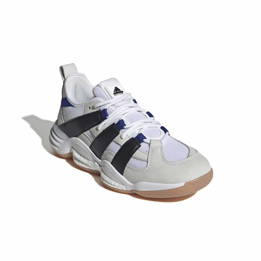 Adidas Equipment Stabil 16 Hallsko Herre Hvit/Sort/Blå