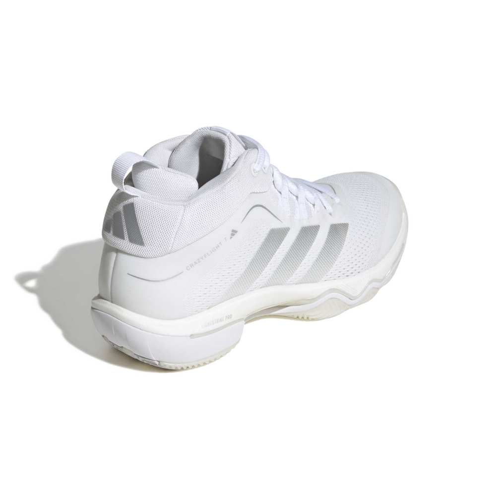 Adidas Crazyflight 7 Mid Håndballsko Dame Hvit/Sølv