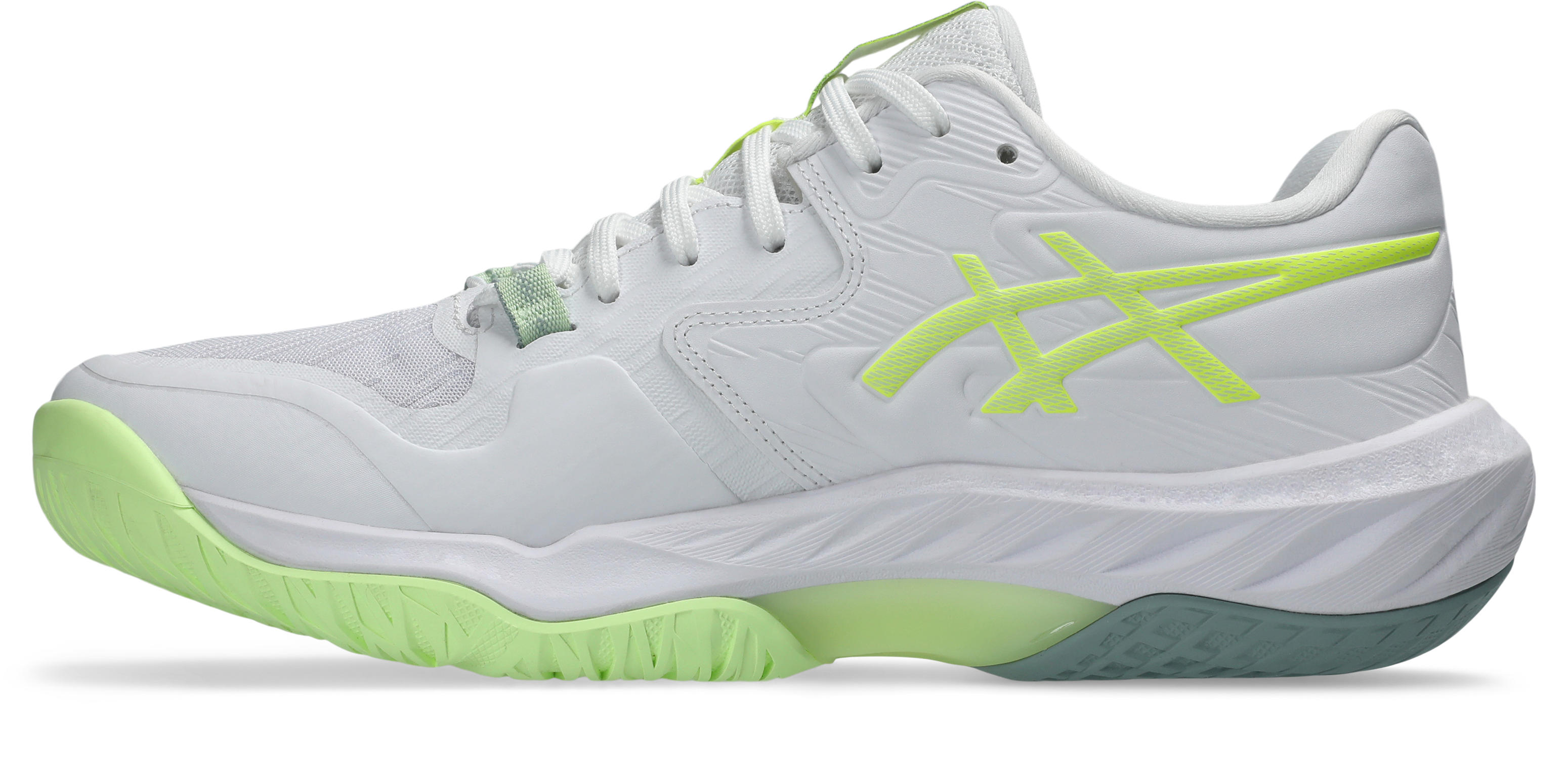 Asics Sky Elite FF 4 Håndballsko Dame Hvit/Gul