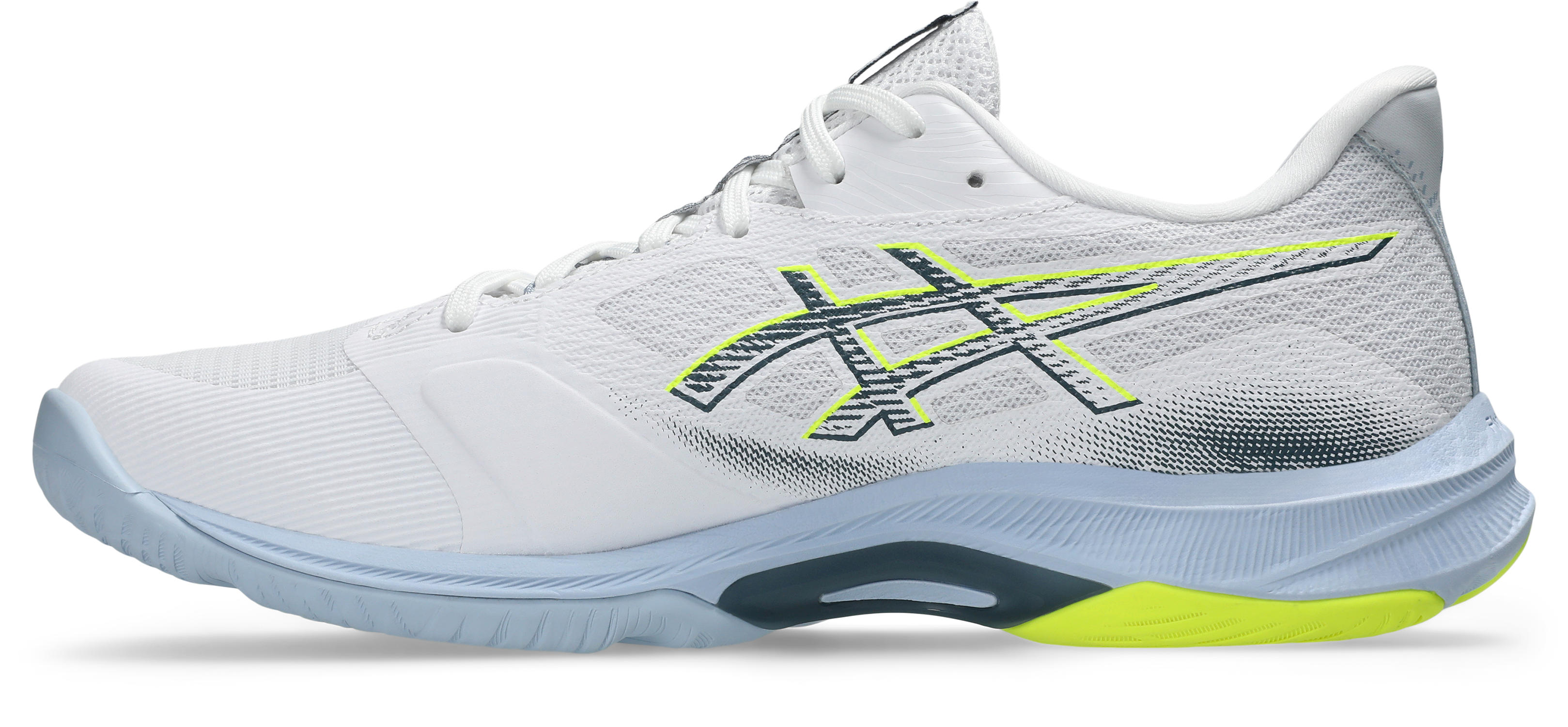 Asics Netburner Ballistic FF 4 Håndballsko Herre Hvit/Blå
