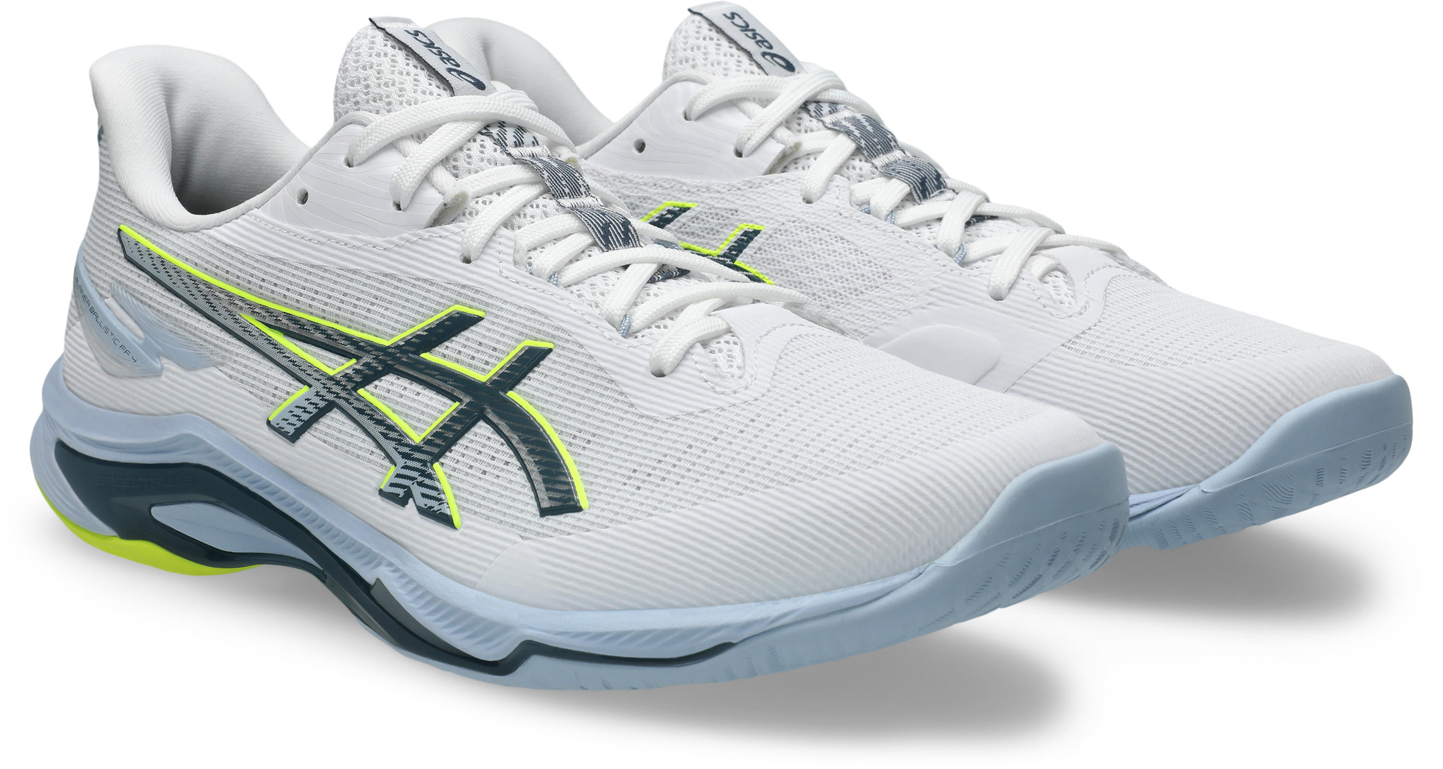 Asics Netburner Ballistic FF 4 Håndballsko Herre Hvit/Blå