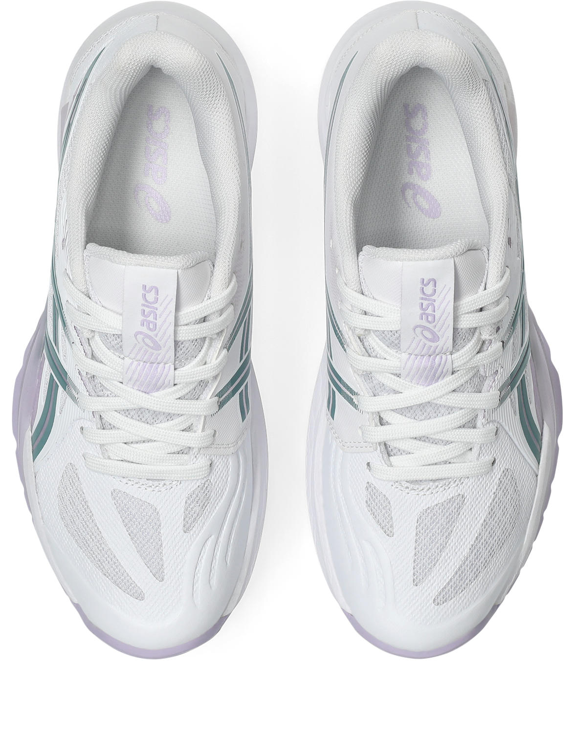 Asics Powerbreak FF Håndballsko Dame Hvit/Turkis