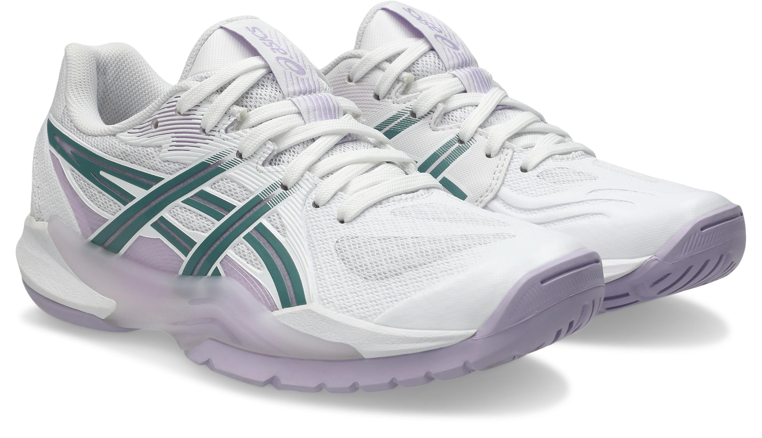 Asics Powerbreak FF Håndballsko Dame Hvit/Turkis
