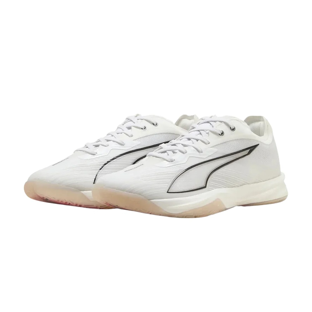 Puma Accelerate Nitro SQD 5 Håndballsko Dame Hvit/Sort