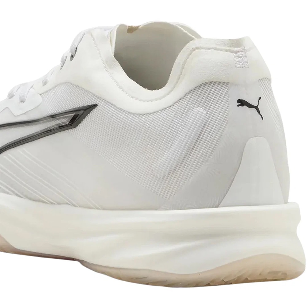 Puma Accelerate Nitro SQD 5 Håndballsko Dame Hvit/Sort