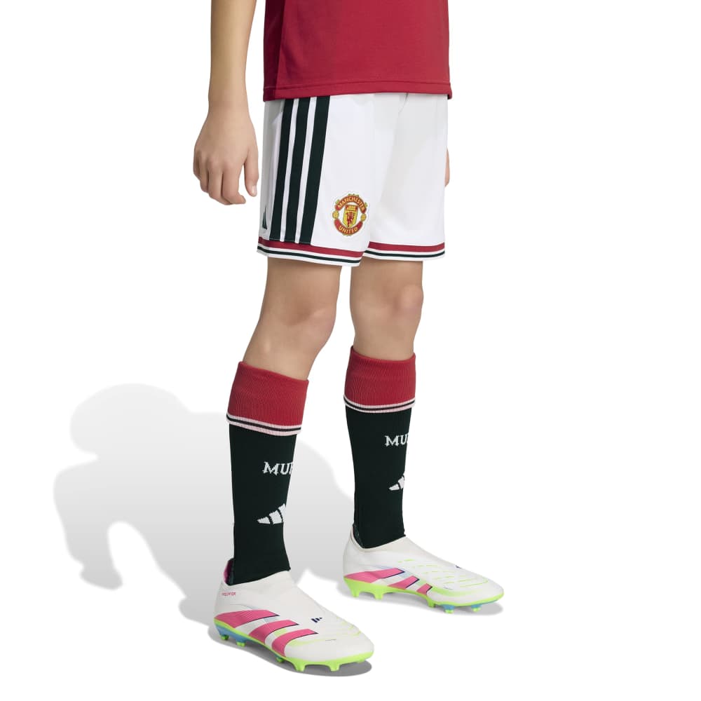 Adidas Manchester United Fotballshorts 26/27 Barn Hjemme
