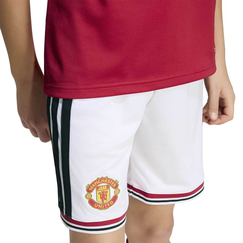 Adidas Manchester United Fotballshorts 26/27 Barn Hjemme