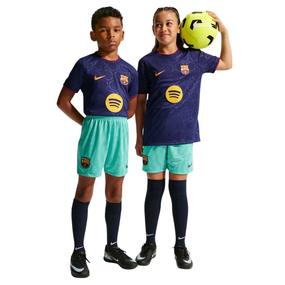 Nike FC Barcelona Fotballshorts 26/27 Barn Tredje