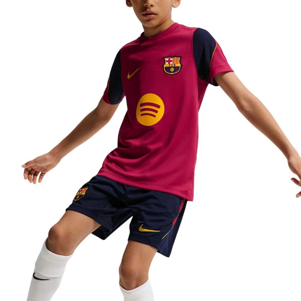 Nike FC Barcelona Dri-FIT Strike Fotballshorts 26/27 Barn Blå/Rød