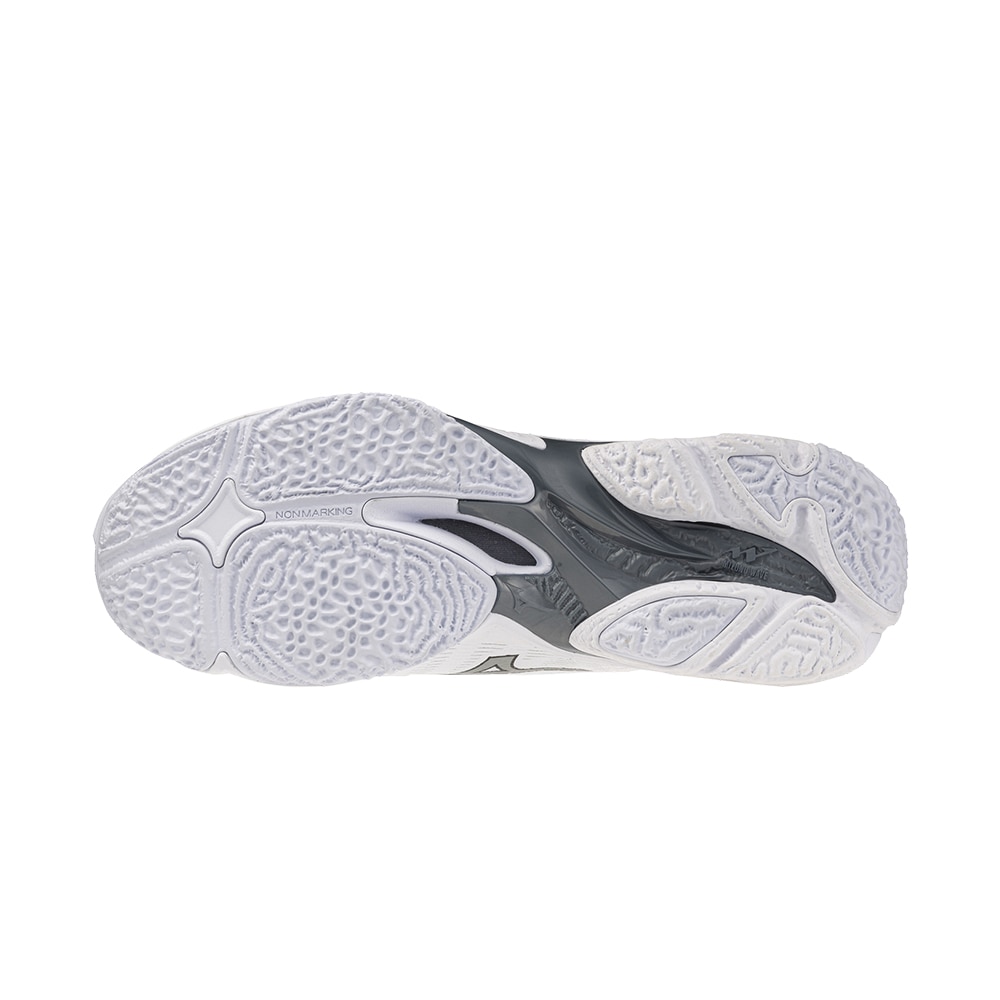 Mizuno Wave Lightning Elite Håndballsko Hvit/Grå/Sort