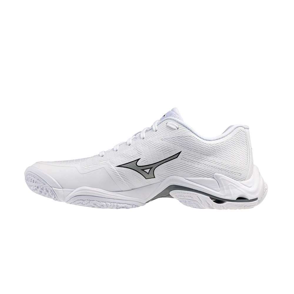 Mizuno Wave Lightning Elite Håndballsko Hvit/Grå/Sort