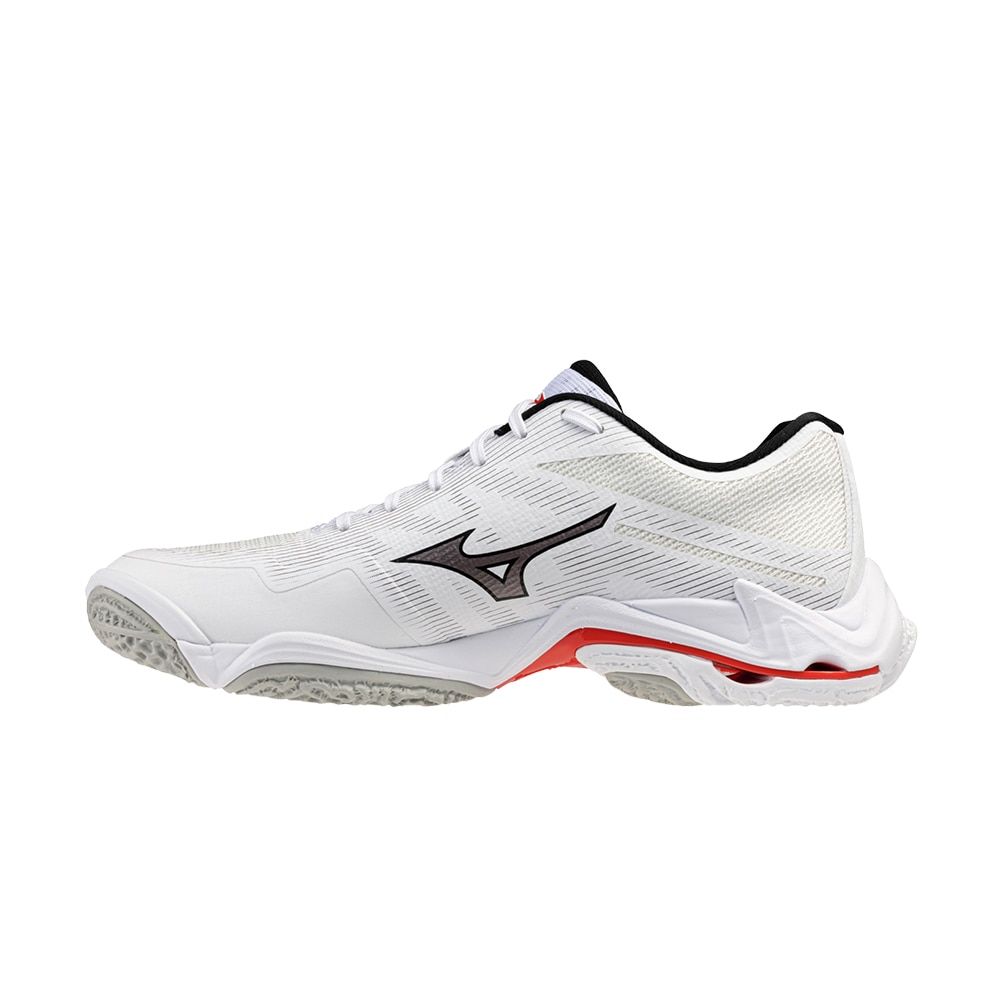 Mizuno Wave Lightning Elite Håndballsko Hvit/Grå/Rød