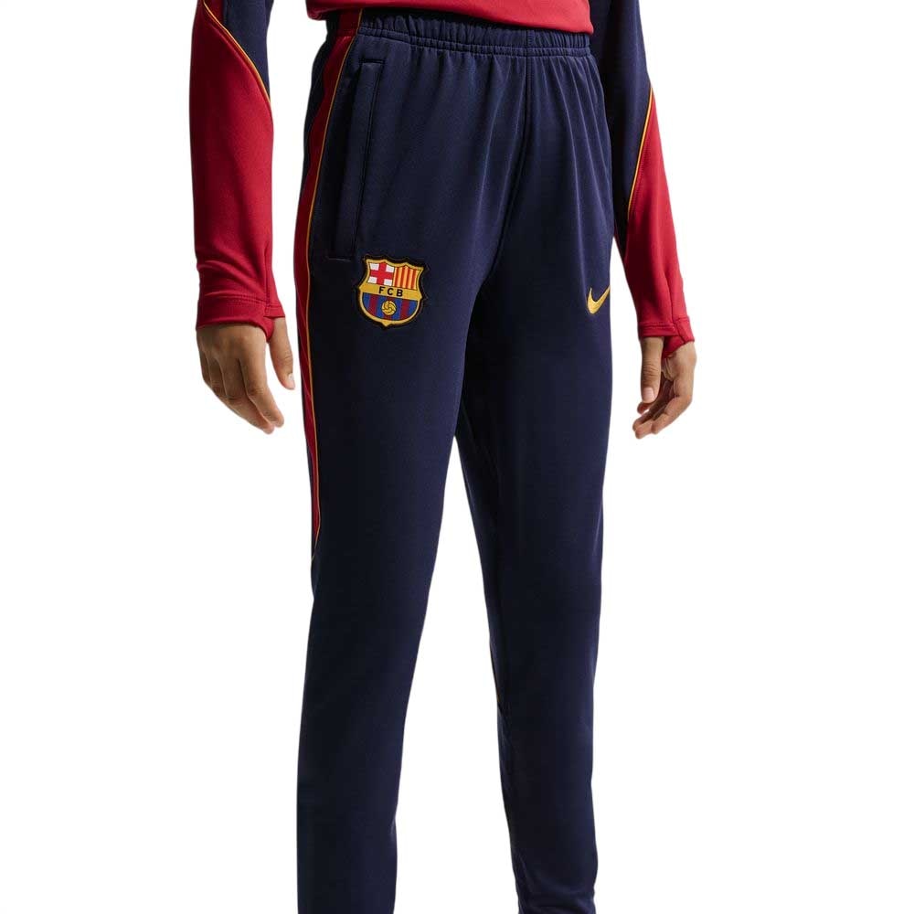 Nike FC Barcelona Dri-FIT Strike Fotballbukse 26/27 Barn Blå/Rød
