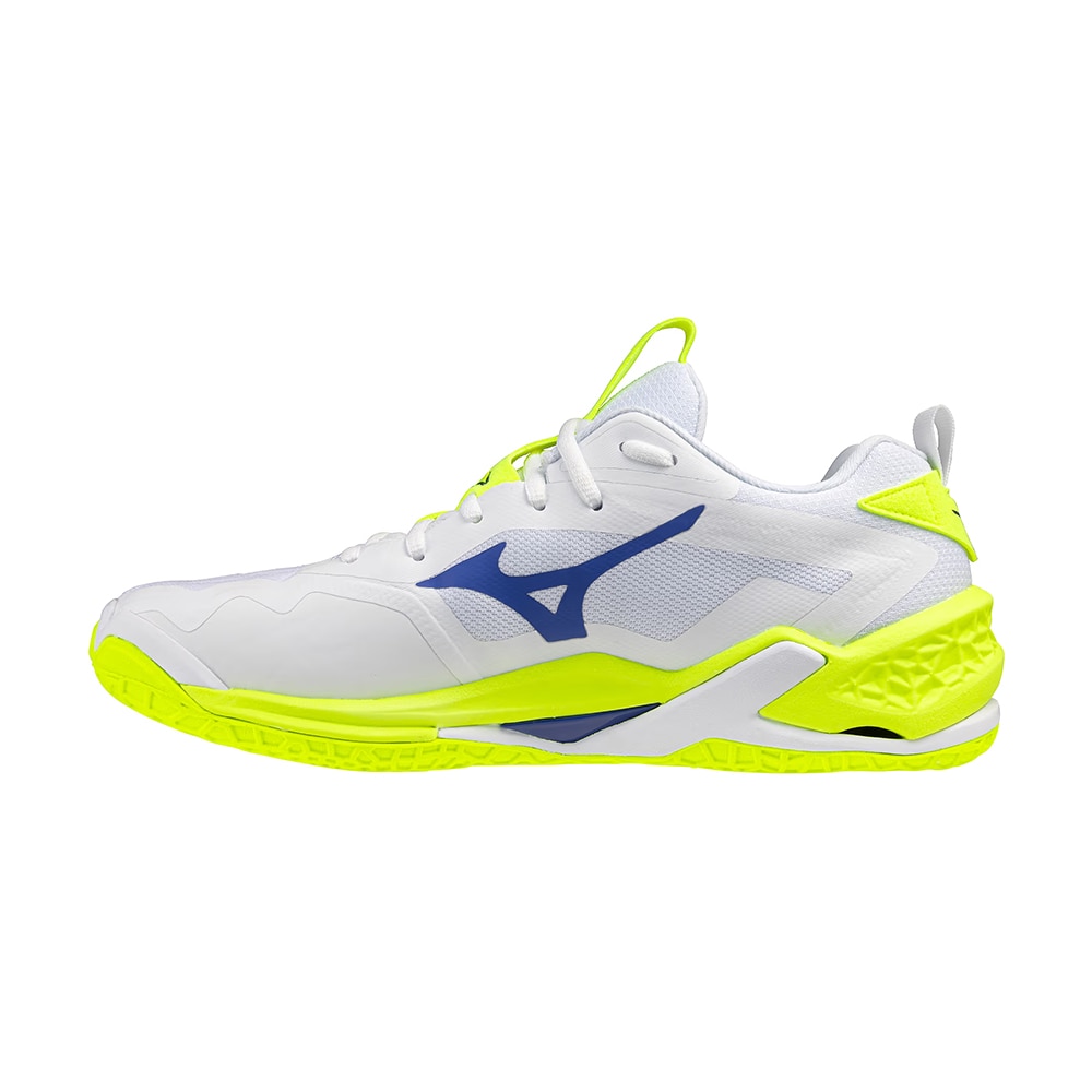 Mizuno Wave Stealth Neo 2 Håndballsko Hvit/Gul/Blå