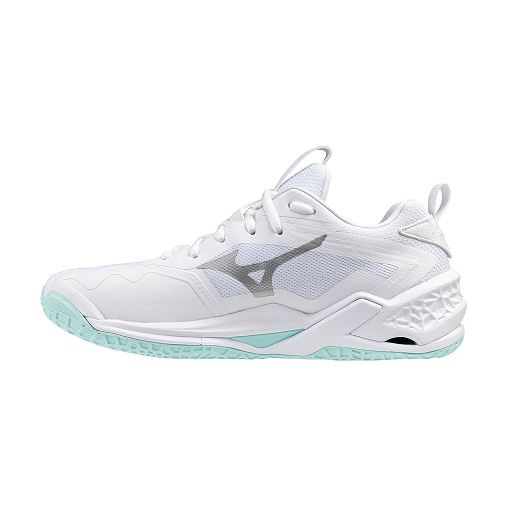 Mizuno Wave Stealth Neo 2 Håndballsko Dame Hvit/Blå