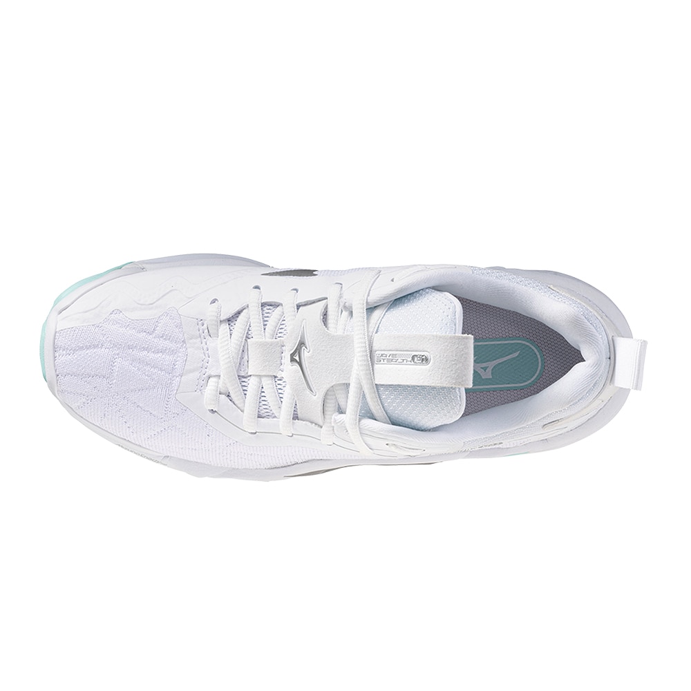 Mizuno Wave Stealth Neo 2 Håndballsko Dame Hvit/Blå